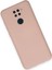 Xiaomi Redmi Note 9 Kılıf Nano Içi Kadife Silikon - Pudra - NFND5120-1721 2