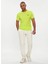 Bisiklet Yaka Yeşil Erkek T-Shirt 8NPT51PJM9Z 1