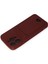 iPhone 14 Pro Max Kılıf Kelvin Kartvizitli Silikon - Bordo - NFND2705-6024 3