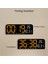 Sıcaklık Tarih 2-Alarm Geri Sayımlı LED Duvar Saati -B (Yurt Dışından) 3