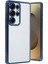 Samsung Galaxy S24 Ultra Kılıf Lensli Silikon - Sierra Blue - NFND6041-1172 1