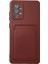 Samsung Galaxy A33 5g Kılıf Kelvin Kartvizitli Silikon - Bordo - NFND6821-9400 1