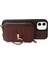 iPhone 11 Kılıf Ermes Kapak - Bordo - NFND5727-2860 4