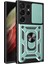 Samsung Galaxy S23 Ultra Kılıf Pars Lens Yüzüklü Silikon - Yeşil - NFND1852-4913 1