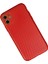 iPhone 12 Kılıf Coco Karbon Silikon - Kırmızı - NFND7470-8723 2
