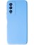 Tecno Camon 18 Kılıf First Silikon - Mavi - NFND6365-2772 2