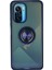 Xiaomi Redmi K40 Kılıf Montreal Yüzüklü Silikon Kapak - Lacivert - NFND9566-4705 1
