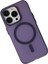 iPhone 14 Pro Kılıf Lodos Magneticsafe Mat Kapak - Mor - NFND9118-7247 3