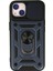 iPhone 15 Kılıf Pars Lens Yüzüklü Silikon - Lacivert - NFND7972-6783 1