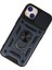 iPhone 15 Kılıf Pars Lens Yüzüklü Silikon - Lacivert - NFND7972-6783 3