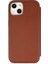 iPhone 14 Kılıf Dolpin Kapaklı - Kahverengi - NFND7330-2734 4