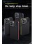 iPhone 15 Pro Kılıf Aramid 600D Kevlar Karbon Fiber Magsafe Kapak - Kırmızı - NFND7737-4253 4