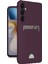Samsung Galaxy A26 Kılıf Kelvin Kartvizitli Silikon - Derin Mor - NFND9841-4854 1