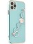 iPhone 11 Pro Kılıf Esila Silikon - Su Yeşili - NFND5987-1904 1