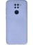 Xiaomi Redmi Note 9 Kılıf Nano Içi Kadife Silikon - Lila - NFND2270-8378 1