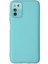 Samsung Galaxy A03S Kılıf Lansman Glass Kapak - Turkuaz - NFND1179-3472 1