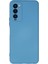 Tecno Camon 18 Kılıf Nano Içi Kadife Silikon - Mavi - NFND3141-8199 1