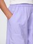 Kız Çocuk Açık Lila Poplin Baggy Jogger Pantolon 2