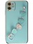 iPhone 11 Kılıf Esila Silikon - Su Yeşili - NFND2642-2355 2