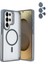 Samsung Galaxy S25 Ultra Flet Lens Magsafe Kapak - Gri - NFND8285-8575 2