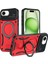 iPhone 16E Kılıf Joy Lens Standlı Kapak - Kırmızı - NFND4277-4422 1