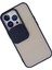 iPhone 13 Pro Kılıf Palm Buzlu Kamera Sürgülü Silikon - Lacivert - NFND8896-3859 3