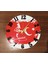 Epoksi Reçine 37X37 Ebatlarında Atatürk Temalı Duvar Saati. 1