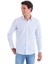 Mavi Slim Fit Baskılı 100% Pamuk Slim Yaka Uzun Kollu Casual Gömlek 2
