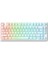 Jet 75 E-Sport White Topographic %75 Hall Effect Starburst Manyetik Switch Rgb Hotswap Mekanik Gaming Klavye (MC-JET75-2) 1