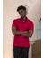 Örme Polo Yaka Regular Fit Pamuklu ve Likralı T-Shirt 3