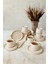 Taupe Bloom Stackable Çay Takımı 12 Parça 6 Kişilik 22520-28 4