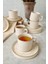 Taupe Bloom Stackable Çay Takımı 12 Parça 6 Kişilik 22520-28 5