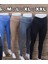 Sıyah Tayt Dalgıç Kumaş Geniş Kemer Sade (S-M-L-Xl-Xxl) 3