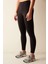 Sıyah Tayt Dalgıç Kumaş Geniş Kemer Sade (S-M-L-Xl-Xxl) 4