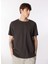 Bisiklet Yaka Antrasit Erkek T-Shirt W241575003 Bisiklet Yaka T-Shirt 1