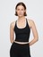 Kadın Siyah Gapfit Power Racerback Sporcu Sütyeni 1