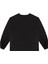 Enzo Siyah Bisiklet Yaka Kadın Sweatshirt 4