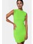 Örme Bodycon Mini Elbise Bisiklet Yaka Rahat Günlük Stil Kullanım Zarifane Tasarım 1