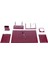 260 Bordo Lüks Sümen Takımı (Klasik - 9 Parça) 1