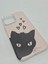 IPHONE 11 Özel Kedi Tasarımlı Lüks Silikon Kılıf 3