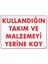 Kullandığın Takım ve Malzemeyi Yerine Koy Uyarı Levhası 25X35 KOD:233 1