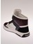 Beyaz-Çok Renkli Erkek Deri Sneaker 25736 5