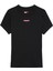 Kadın Tjw Slim Script Label Ss T-Shirt - Siyah 1