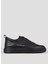 Siyah Erkek Deri Sneaker ASBABDM-3303-TBK 1
