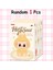 Kabarcık Kumaş Kutu Labubu3.0 Üç Nesil Peluş Bebek Vinil Sevimli Bebek Moda Yellow 1
