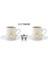 2li Fincan Takımı Alyans ve Söz Baskılı 90ML 1