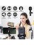 K9 Lightning Wireless (Kablosuz Mikrofon) Ergonomik Tak Çalıştır iphone Ipad Yaka Mikrofonu 7