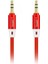 Subzero Aux Kablo 1 Metre Renkli Ses Aktarım Kablosu 3.5 Jack Giriş AX35 4