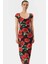 Puantiyeli Desenli Bodycon Kalıp Midi Boy Astarlı Elbise Trend Tasarım Özenle Seçilmiş 2