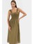 Cool & Comfort Elbise Polyester Midi Boy Gipeli Detay Seçkin Malzeme Konforlu Kesim 1